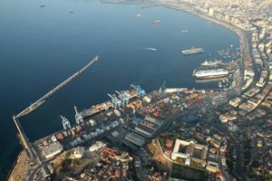 Transfert de la jetée de San Antonio à Santiago