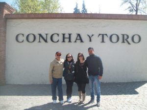 Visite de la cave Concha y Toro
